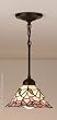 Meyda Tiffany 8.5in. Wide Daffodil Bell Mini Pendant Light 48919