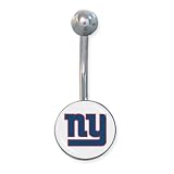New York Giants belly button ring