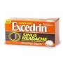 Excedrin, Aspirin Free Sinus Headache Acetaminophen and Phenylephrine HCI, Coated Tablets - 100 Ea