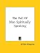 Book The Fall Of Man Spiritually Speaking