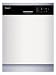 Brandt - VH915BE1 - Lave Vaisselle Encastrable - 59,6 cm - 13 Couverts - 47 dB - Classe: A - Noir