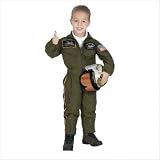 Jr. Armed Forces Pilot Costume With Helmet