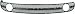98-00 VW VOLKSWAGEN BEETLE FRONT BUMPER GRILLE, Lower, Black, W/ Fog Lamp Holes (1998...