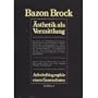 Asthetik als Vermittlung ; Arbeitsbiographie eines Generalisten (German Edition)