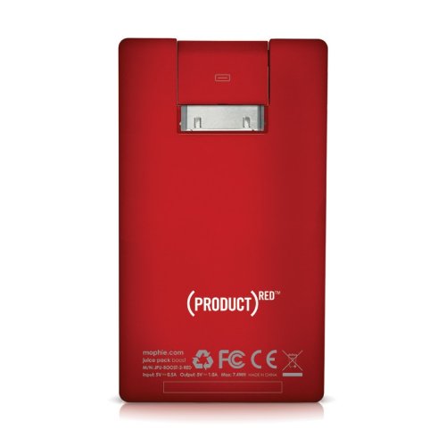 Mophie Juice Pack Universal Boost externe Schnellade-Batterie (2000mAh) f&uuml;r Apple iPhone/iPod