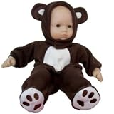 Adorable Bear Sleeper for American Girl Bitty Baby 15" Dolls