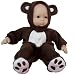 Adorable Bear Sleeper for American Girl Bitty Baby 15