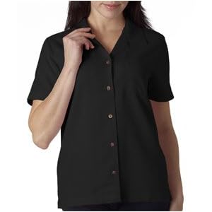Buy 8981 UltraClub Lady Solid Camp Shirt by UltraClub