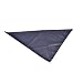 San Jamar H500 Poly Cotton Blend Neckerchief, 33" Length, Navy Blue