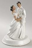 Lenox China Opal Innocence Ethnic Bride & Groom Cake Topper, Fine China Dinnerware