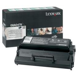 Lexmark 08A0478 Optra E E320/320/322/E322/E322N black laser toner cartridge