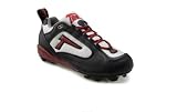 Tanel® 360° RPM Lite Low Cut Women's Fastpitch Softball Cleat, Black White & Red. Medium (D) Sizes. Rpm_lite_lowbwr
