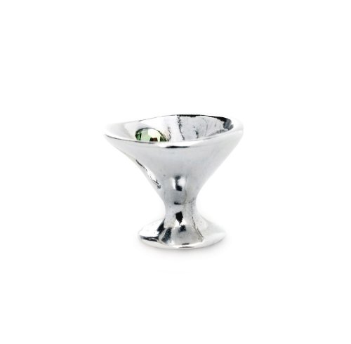 Novobeads Martini Silver w/ Crystals Charm Bead - Fits all major bead bracelets