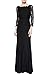OFTEN® Women's Lace 2/3 Sleeves Long Bridesmaid Party Wedding Maxi Dress