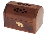 Small Wooden Incense/Cone Box (19158)