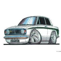 FORD CORTINA LOTUS KOOLART image CERAMIC MUG 887