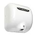 XLERATOR XL-BW Automatic Surface-Mounted Hand Dryer with White Thermoset (BMC) Cover, 12-11/16" Height x 11-3/4" Width x 6-11/16" Depth