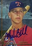 Mike Bell, Texas Rangers, 1994 Bowman Autographed Card