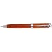 Office Products : Conklin Herringbone Orange/Silver Ballpoint Pen