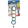 JW Pet Insight Activitoys Olympia Rings Links Toy for Parakeets, Cockatiels & Similar Sized Birds