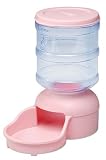  : Petmate Le Bistro Waterer with Microban, 1-Gallon Capacity, Bubble Gum