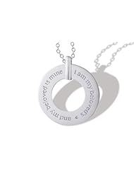 I. Reiss 14K Gold My Beloved Pendant, Accented with Diamonds.