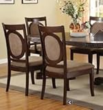 Side Chair in Espresso Finish (set of 2)