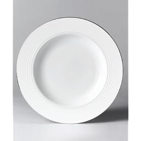 Gordon Ramsay Platinum by Royal Doulton Large Rim Soup Bowl, 12 by Royal Doulton