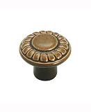 Amerock 1321-DB COLOR WASHED CERAMIC ROPE Cabinet Hardware Knobs, 1-3/8 DIAMETER
