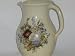 1/2 Gal Belly Pitcher with Victorian Bouquet