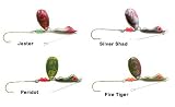 Erie Dearie Elite Series Lures Color: Silver Shad; Size: 3/8 oz.