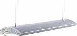 48 inch Giesemann Infiniti 2x150W HQI + 4x54W T5 Light Fixture - Silver