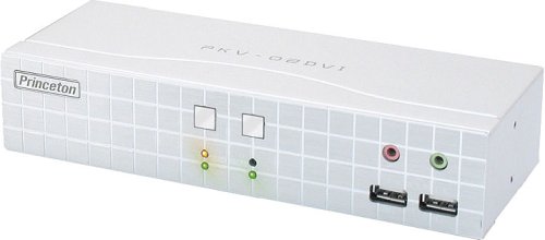 Princeton PKV-02DVI 2ポートDVI対応PC切替機