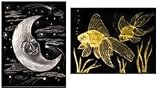 S. ART PAPER GOLD/SILVER