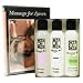 One On One Massage Oil Kit with DVD - 3x4 oz + 1 DVD Massage for Lover