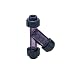 Asahi America PVC Sediment Y-Strainer, 1" Socket & NPT Female Convertible