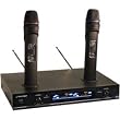 Pyle PDWM3000 Dual VHF Rechargeable Wireless Microphone System