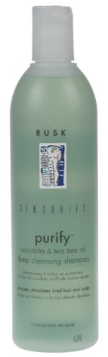 Rusk Sensories Purify Cucurbita & Tea Tree Oil Deep Cleansing Shampoo, 13.5-Ounce... by Rusk