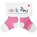 Sock Ons - 0-6 months - Colour FUCHSIA
