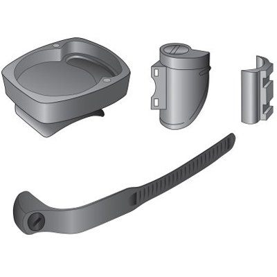 VDO Wireless Handlebar Mounting Kit for C05+, C10+, MC 1.0+ - 1016