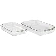 Pyrex Bakeware 2-Quart and 3-Quart Oblong Baking Dishes, Set of 2