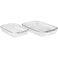 Pyrex Bakeware 2-Quart and 3-Quart Oblong Baking Dishes, Set of 2