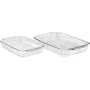 Pyrex Bakeware 2-Quart and 3-Quart Oblong Baking Dishes, Set of 2
