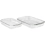 Pyrex Bakeware 2-Quart and 3-Quart Oblong Baking Dishes, Set of 2
