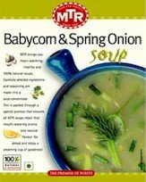 Baby Crn Sprg Onion Soup 250gms - 1 case ( 210 oz) by MTR