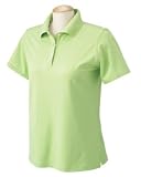 Devon & Jones Ladies' Egyptian Cotton Jersey Polo, Willow, Large