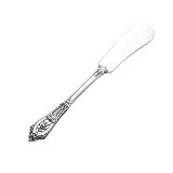 Wallace Rose Point Flat Handle Butter Spreader