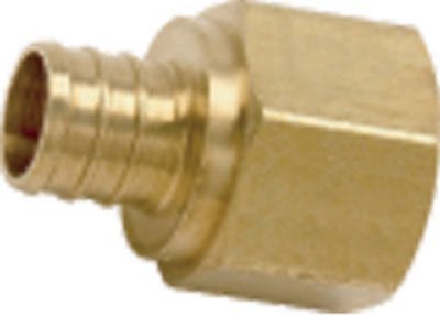 Watts PEX LFP-715 Female Adapter 3/4-Inch Barb x 3/4-Inch Female Pipe Low-Lead, Brass