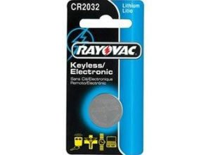 Spectrum Brands Rayovac Cr2032 Lithium Battery Electronic Keyless Telephone Accessories