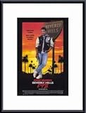Beverly Hills Cop 2, Art Poster with Metal Frame, poster size: 11